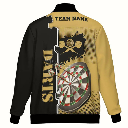 Ahoyprints Personalized 's Dart Unisex Bomber Jacket For Professional Dart Players For Dart Enthusiasts