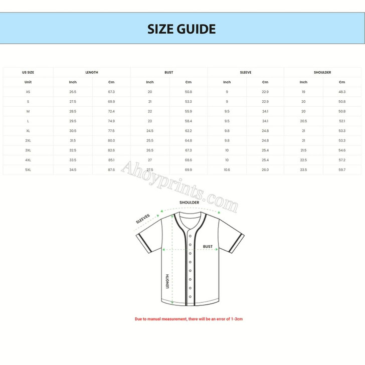 Ahoyprints Personalized Lodge Name, Name and Number PHA Baseball Shirt 3D Baseball Jersey Style 1