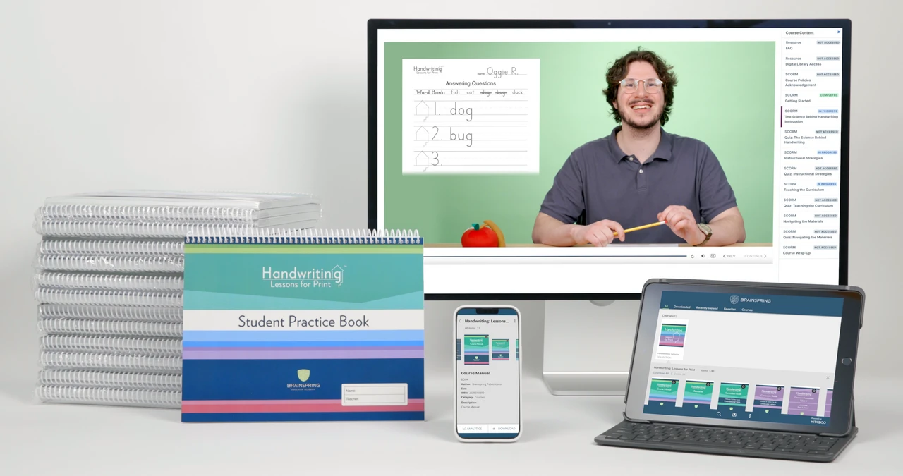 Classroom Package: Handwriting Lessons for Print