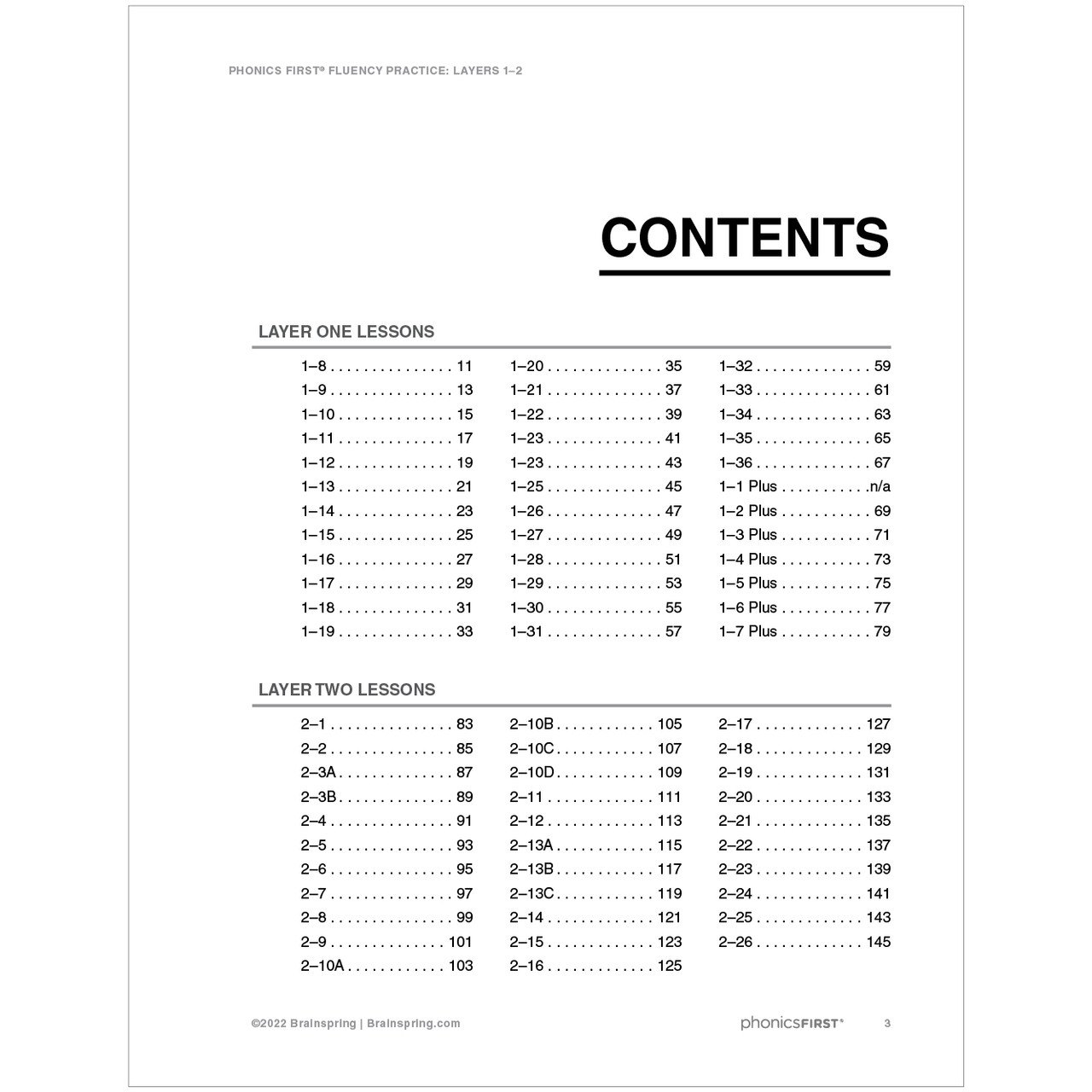 Phonics First Foundations Supplemental Guide for Reading Fluency