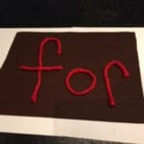 Multisensory Monday- Wormy Red Words (Sight Words)