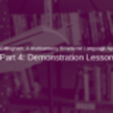 Orton-Gillingham Part 4: Lesson Demonstration