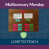 Multisensory Monday: Suffix -tion/-sion Color – Coded Card Game