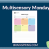 Multisensory Monday: Comprehension in Colors