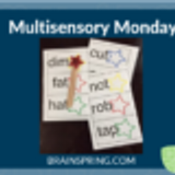 Multisensory Monday: Magic-E Starry-E Cards