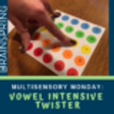 Multisensory Monday: Vowel Twister