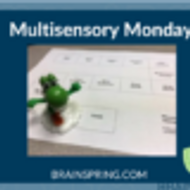 Multisensory Monday: Simple Game Board!