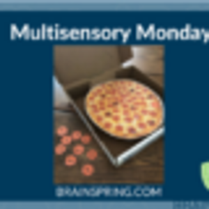 Multisensory Monday: Letter P Word Building with Pepperoni Pizza!
