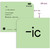 "-ic" Affix Cards front and back
