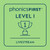 Logo for Phonics First Level I - livestream