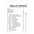 Table of Contents