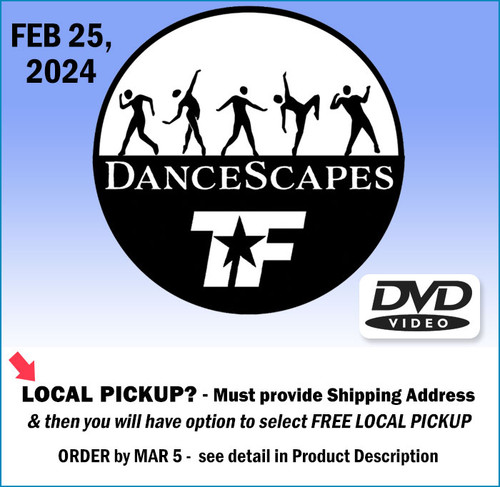 DanceScapes 2024 DVD