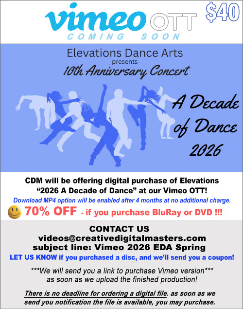 Elevations  VIMEO Announcement - May 2026