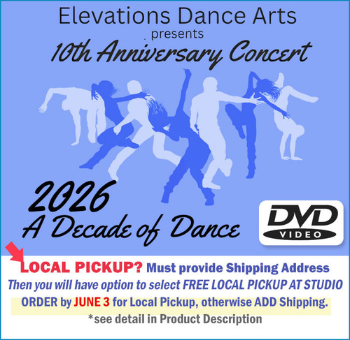Elevations Dance Arts 2026 DVD
