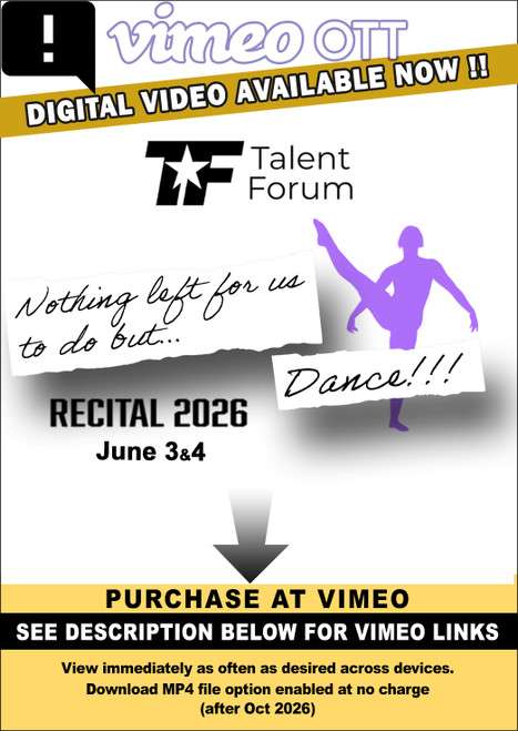 VIMEO Announcement - Recital June 2026