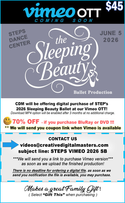 Announcement: Steps Vimeo 2026 - Sleeping Beauty