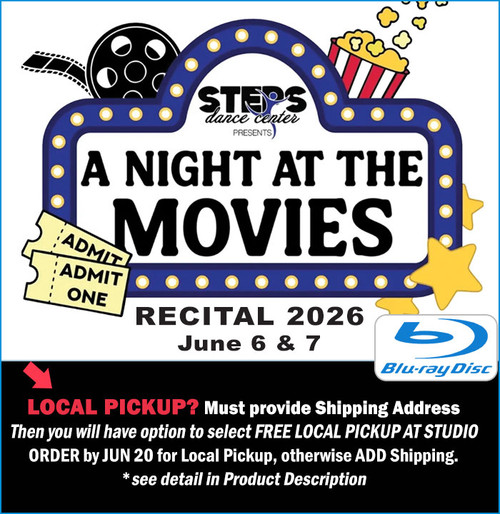 Steps Dance Recital 2026 BluRay