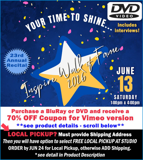 Inspire Dance 2026 DVD