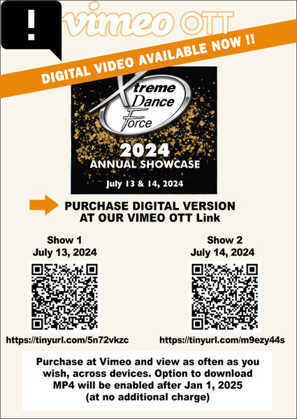 Announcement for XDF Showcase customers