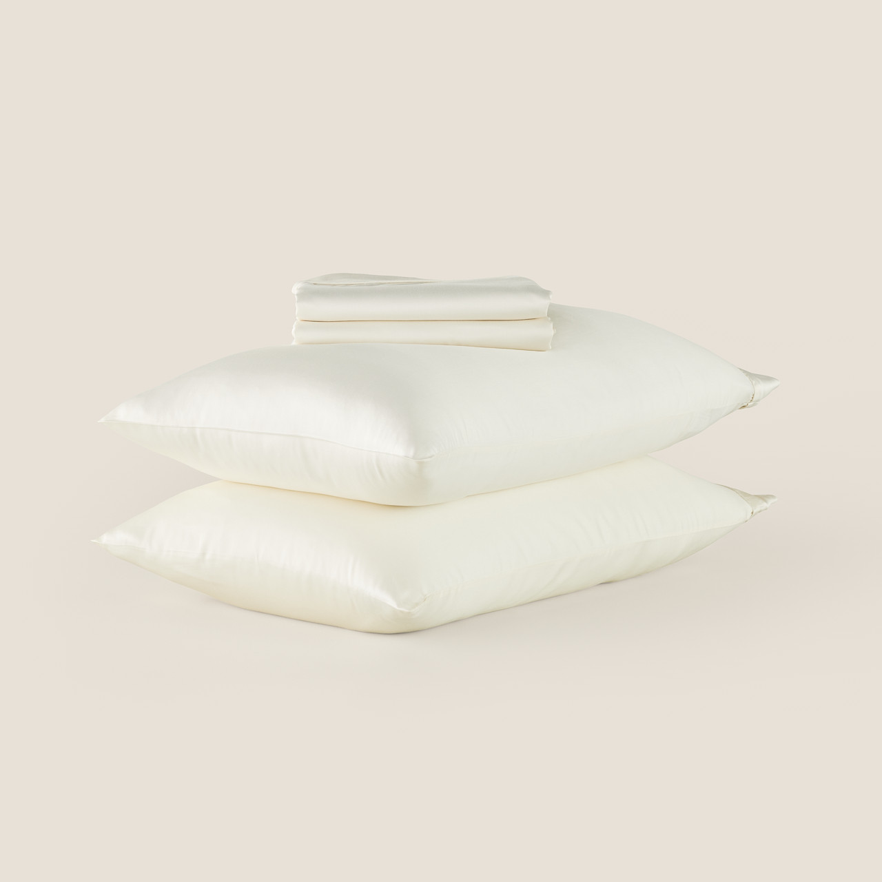 1000 fils ensemble de draps de lit hybrides en coton bambou soyeux KING