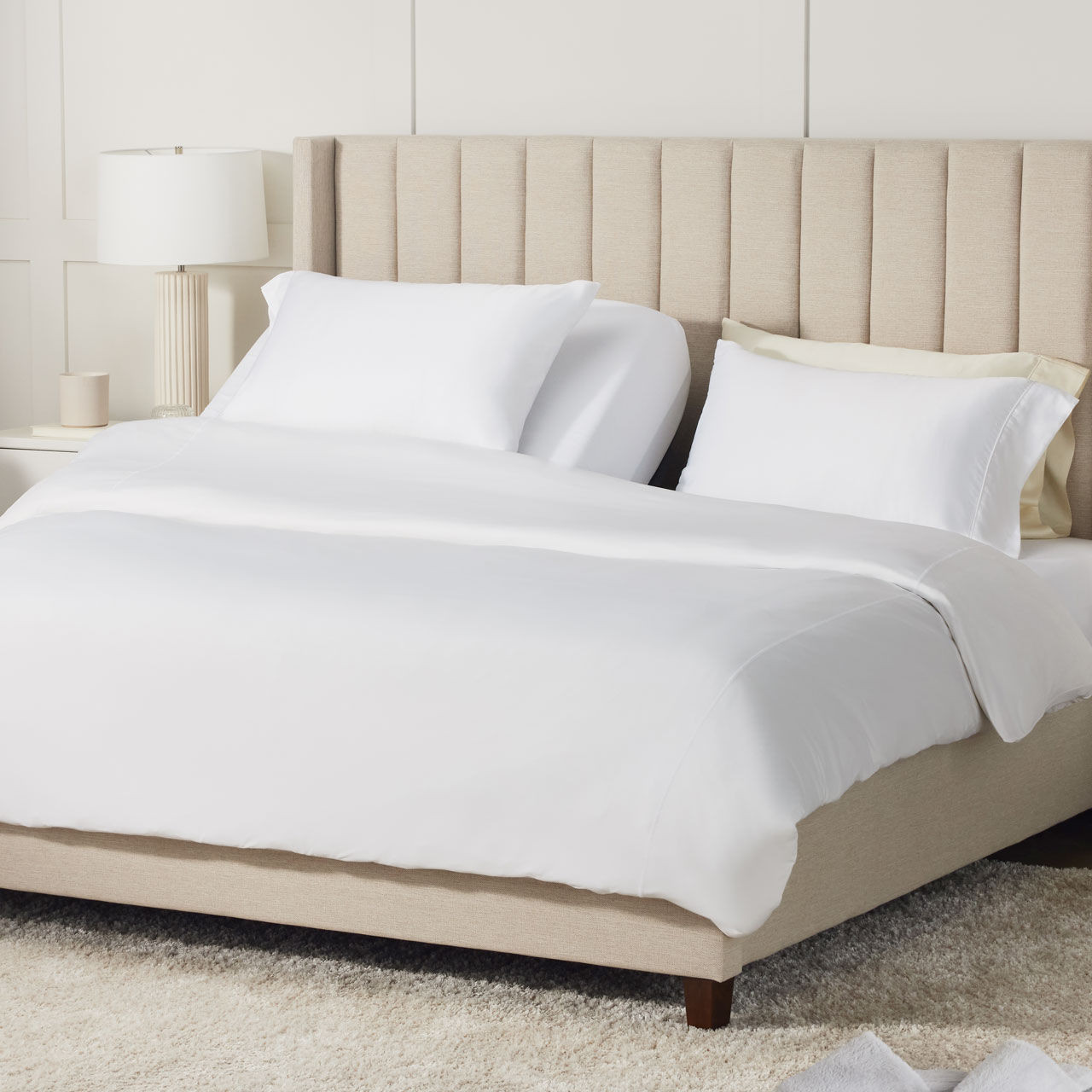 Ensemble de draps pour lit divisé Nuits bambou®