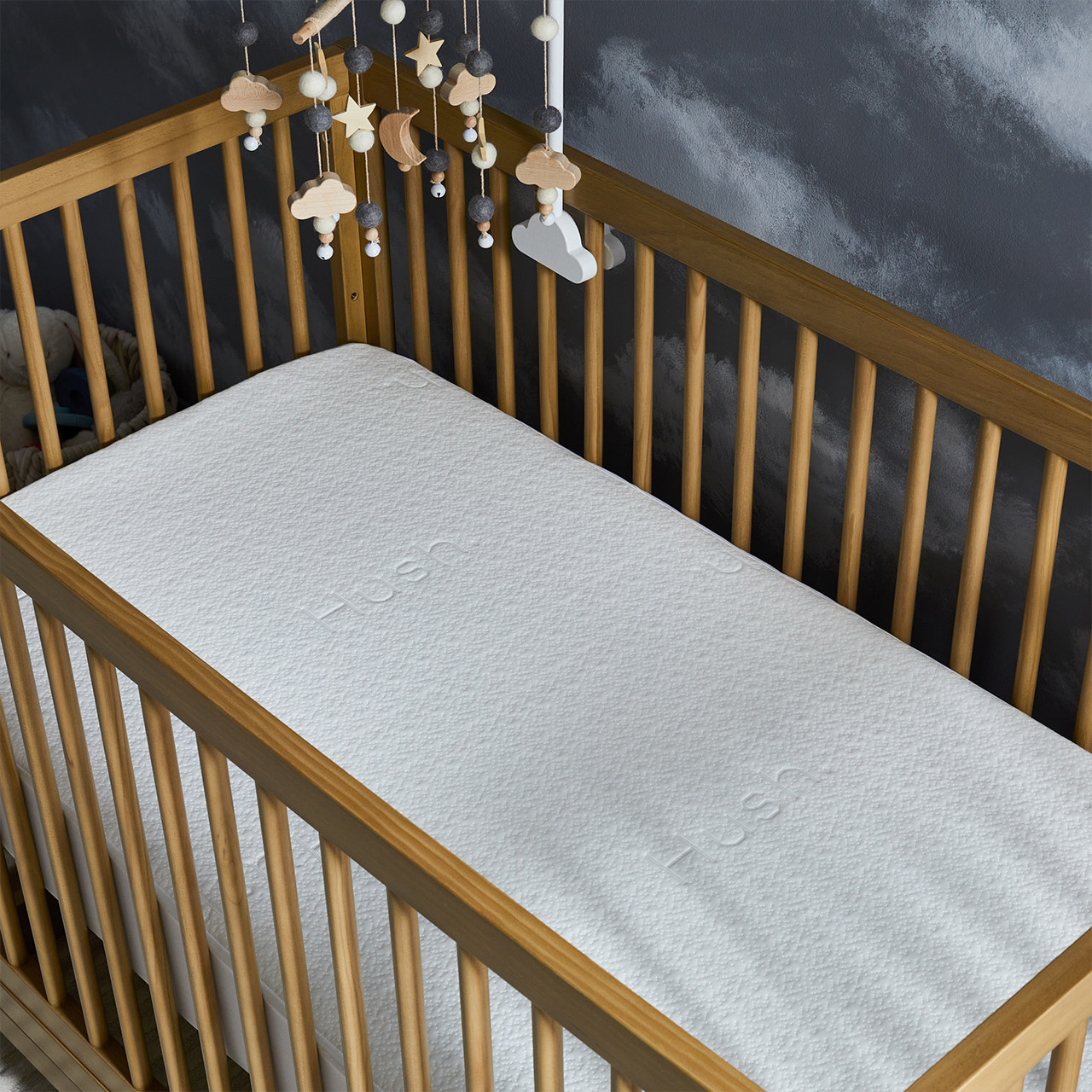 Protège-matelas pour lit de bébé Hush Little Baby