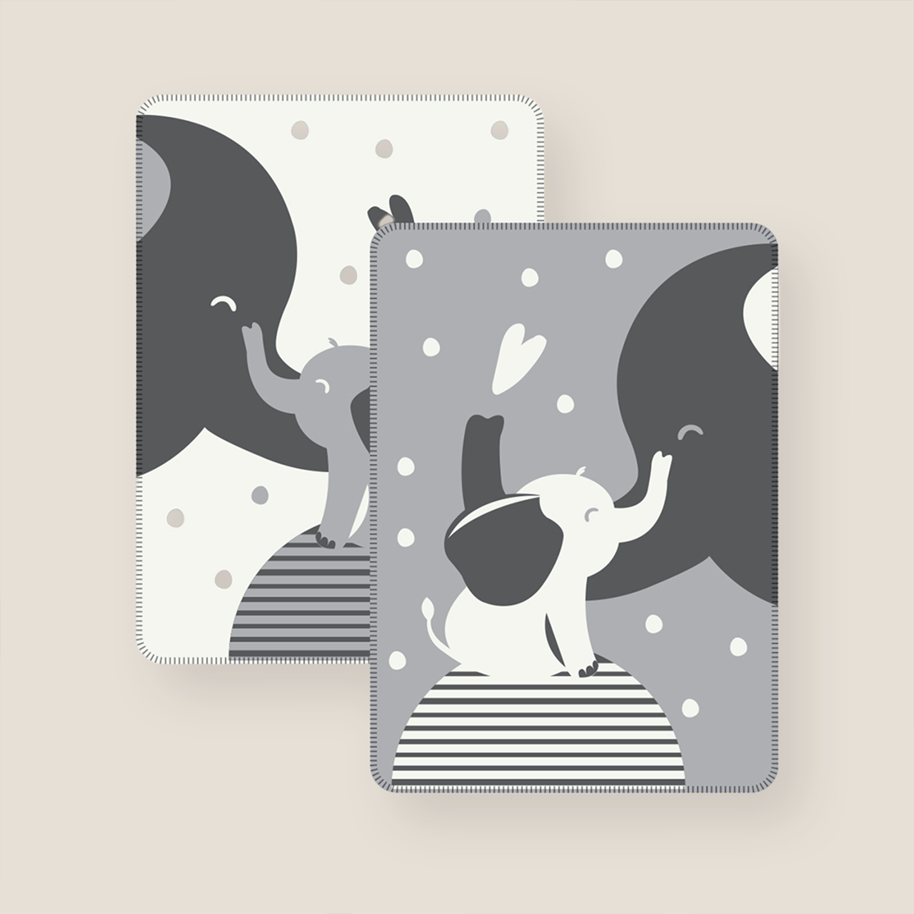 Couverture pour bébé Simmons Jacquard