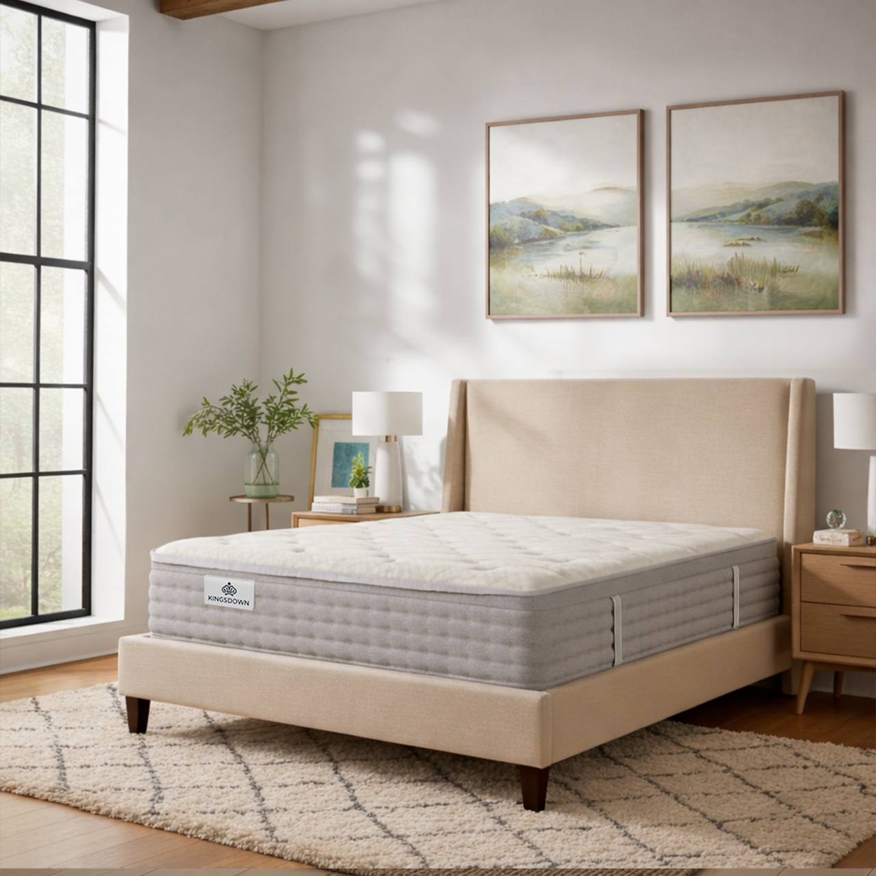 Matelas Kingsdown Duet Haze