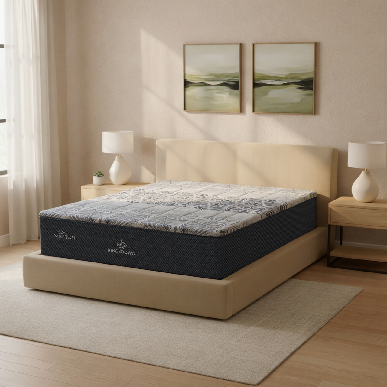 Matelas Kingsdown Scroll Tech S1