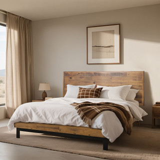 Base de lit en bois Tricia Deluxe