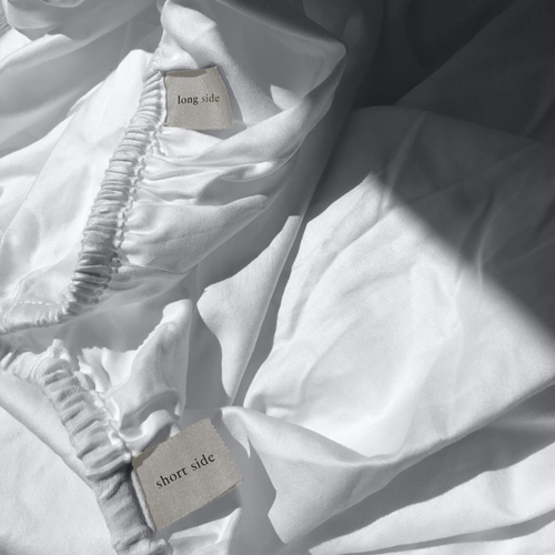 Ensemble de draps en coton biologique de