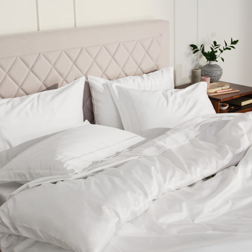 Ensemble à housse de couette Simba Green - Blanc