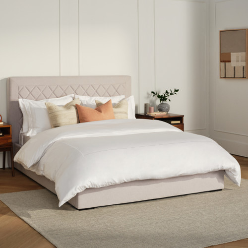 Ensemble à housse de couette Simba Green - Blanc