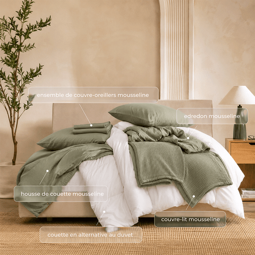 Ensemble mousseline Silk & Snow