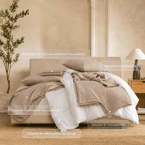 Ensemble mousseline Silk & Snow