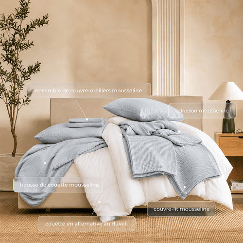 Ensemble mousseline Silk & Snow