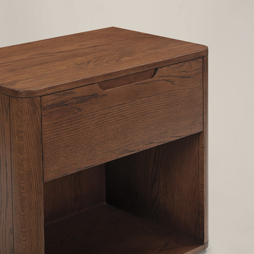 Table de nuit Bergen Silk & Snow – 1 tiroir