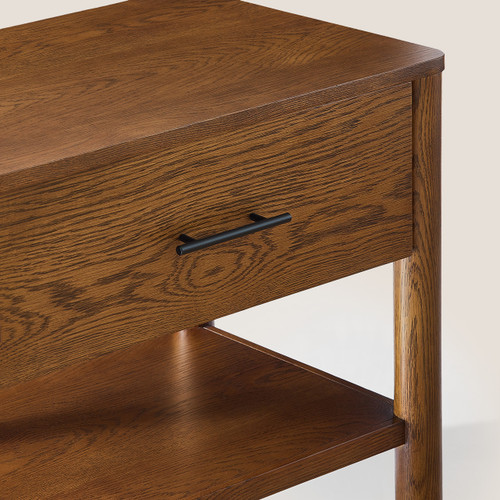 Table de nuit en bois Tofino Silk & Snow – 1 tiroir