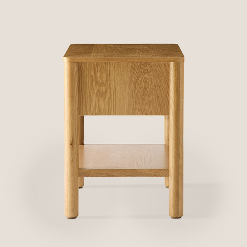 Table de nuit en bois Tofino Silk & Snow – 1 tiroir