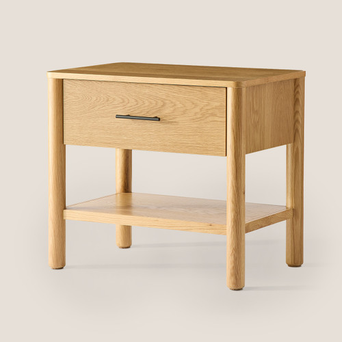 Table de nuit en bois Tofino Silk & Snow – 1 tiroir