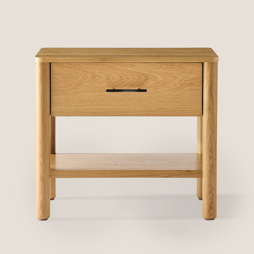 Table de nuit en bois Tofino Silk & Snow – 1 tiroir