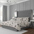 Ensemble à housse de couette en coton à motif floral Kingsdown