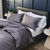 Ensemble à housse de couette Simba Green - Gris