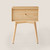 Table de nuit moderne mid-century Silk & Snow