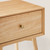 Table de nuit moderne mid-century Silk & Snow