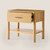 Table de nuit en bois Tofino Silk & Snow – 1 tiroir