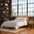 Lit moderne mid-century Silk & Snow