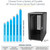 StarTech.com 4-Post 18U Server Rack Cabinet, 19" Data Rack Cabinet for Computer / IT Equipment, Home Network Rack, Half Height Server Rack RK1836BKF