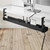 StarTech.com Under Desk Cable Management Tray, Length Adjustable, Clamp-On Installation, No Drilling Required, Black