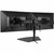 StarTech.com Dual Monitor Stand, Horizontal, For up to 24" (17.6lb/8kg) VESA Monitors, Black, Adjustable Monitor Stand, Steel & Aluminum